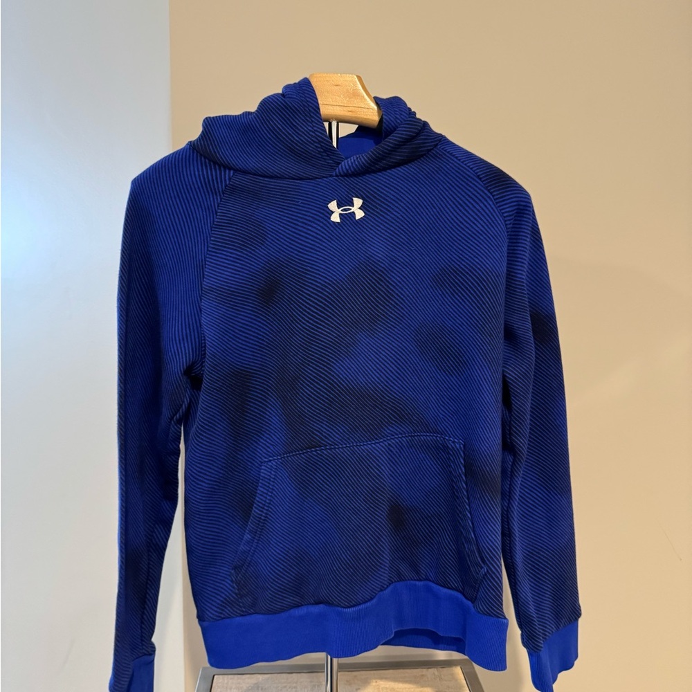 Under Armour boys  Royal Blue Hoodie